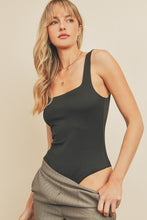Load image into Gallery viewer, Ele Seamless Black Bodysuit
