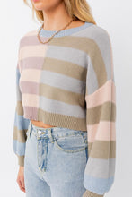 Load image into Gallery viewer, Neopolitan long sleeve sweater
