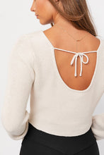 Load image into Gallery viewer, No way crochet long sleeve top
