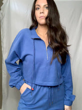 Load and play video in Gallery viewer, Monday Blues Sweatshirt
