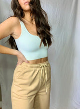 Load image into Gallery viewer, Tan Boyfriend Jogger Pant
