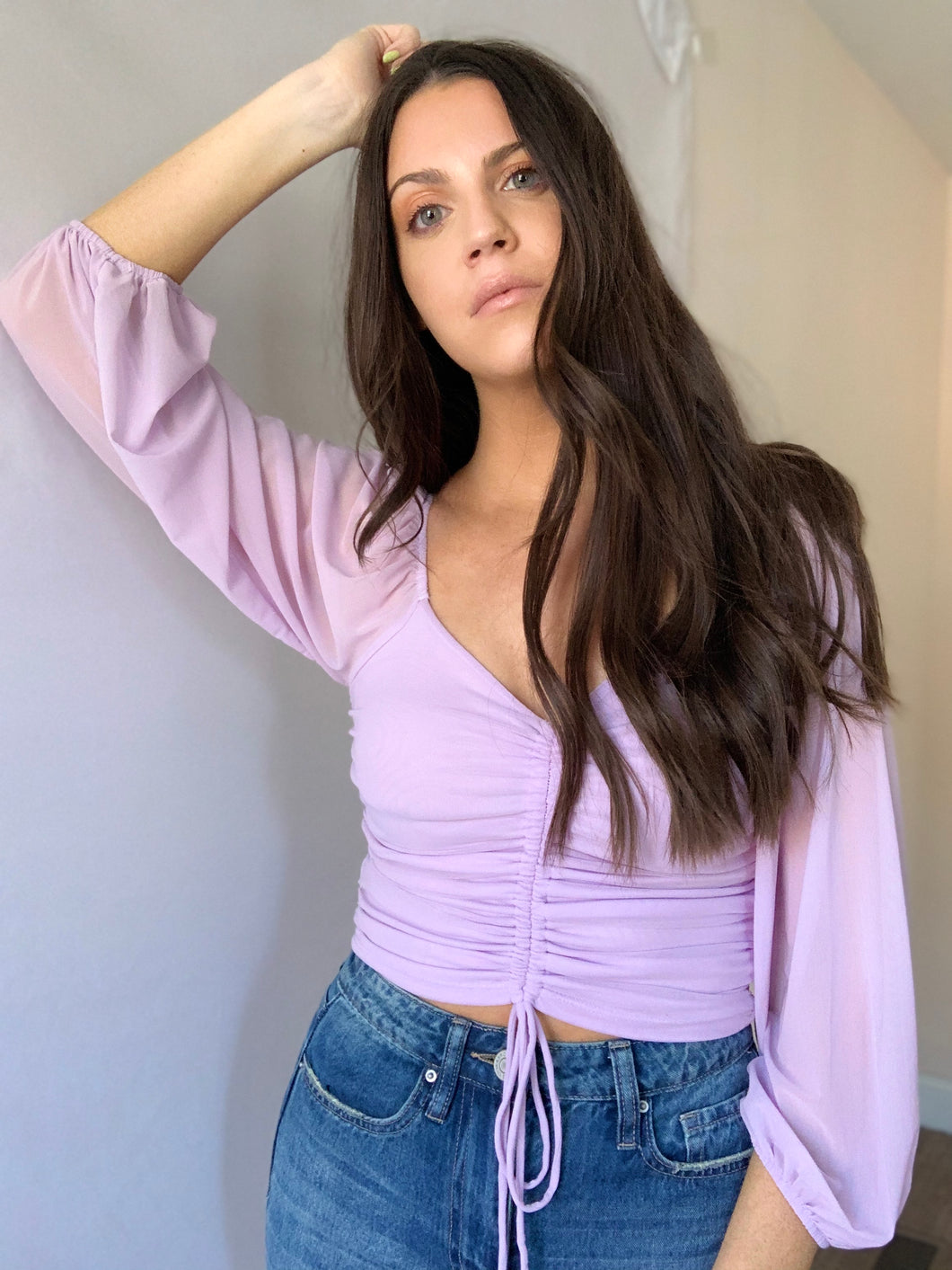 Emory Lilac Top