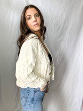 Load image into Gallery viewer, Chunky Ivory Cable Knit Cardigan
