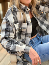 Load image into Gallery viewer, Sarah Plaid Shacket
