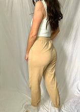 Load image into Gallery viewer, Tan Boyfriend Jogger Pant
